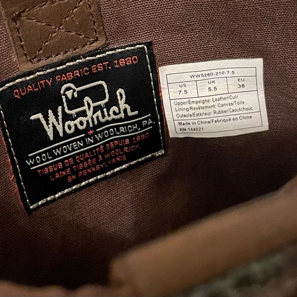 Woolrich Wool Tapestry Boots - Picture 10 of 11